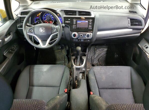 3HGGK5H4XJM726235 2018 HONDA FIT Yellow Vista del salpicadero