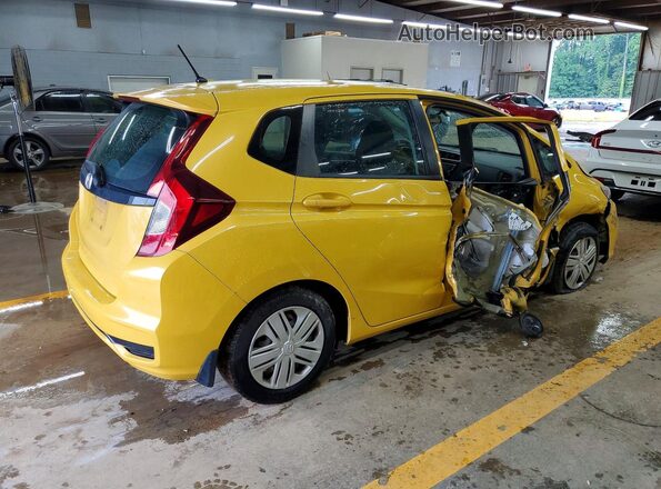3HGGK5H4XJM726235 2018 HONDA FIT Yellow Trasero derecho