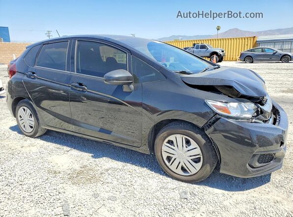 3HGGK5H4XKM705516 2019 HONDA FIT Черный Передняя правая четверть
