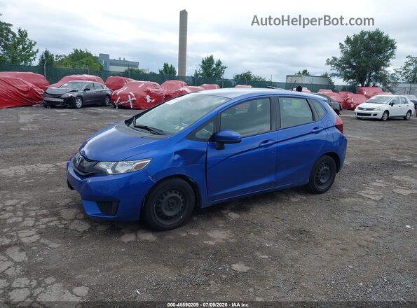 3HGGK5H51HM708290 2017 HONDA FIT Blue Передня ліва чверть