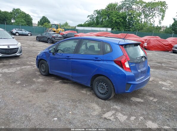 3HGGK5H51HM708290 2017 HONDA FIT Blue Задня ліва чверть
