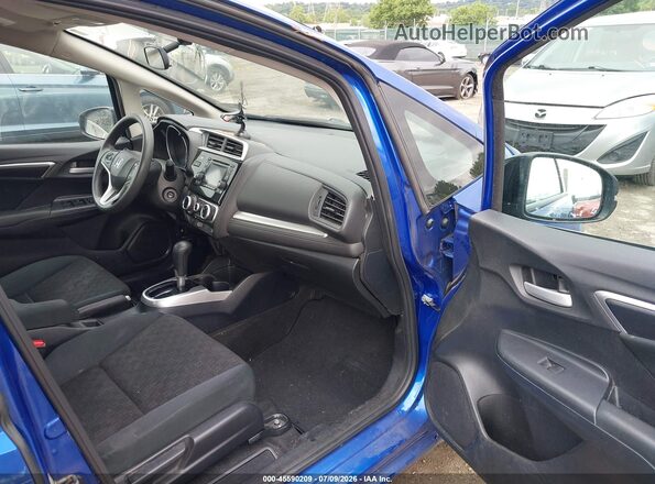 3HGGK5H51HM708290 2017 HONDA FIT Blue Вид салону спереду