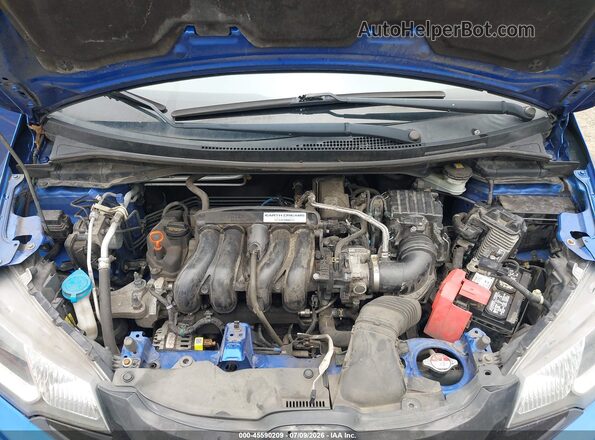 3HGGK5H51HM708290 2017 HONDA FIT Blue Вид ззаду