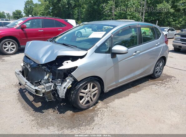 3HGGK5H55HM710804 2017 HONDA FIT Silver წინა მარცხენა ხედი სამი მეოთხედიდან