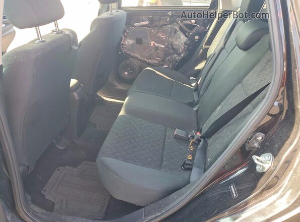 3HGGK5H56HM710990 2017 HONDA FIT Черный Вид задних сидений