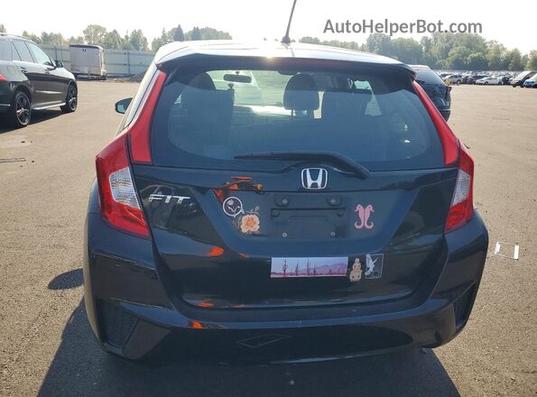 3HGGK5H56HM710990 2017 HONDA FIT Черный Вид сзади