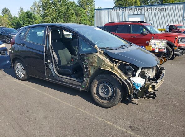 3HGGK5H56HM710990 2017 HONDA FIT Черный Передняя правая четверть