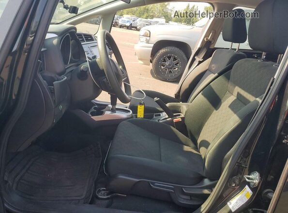 3HGGK5H56HM710990 2017 HONDA FIT Черный Вид салона спереди