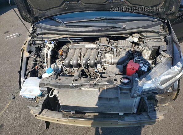3HGGK5H56HM710990 2017 HONDA FIT Черный Вид задней части салона