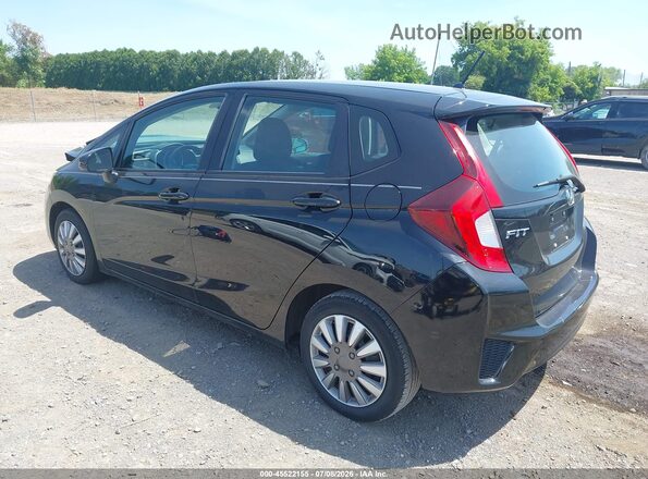 3HGGK5H58HM704348 2017 HONDA FIT Черный Задняя левая четверть
