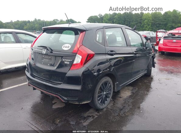 3HGGK5H60JM706612 2018 HONDA FIT Black Հետևի աջ