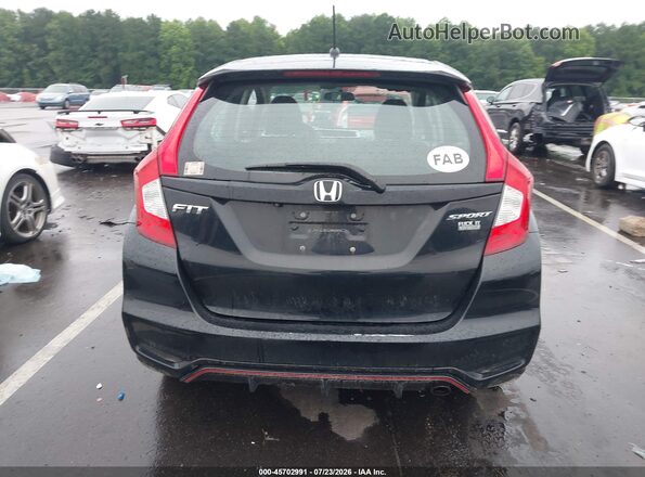 3HGGK5H60JM706612 2018 HONDA FIT Black 