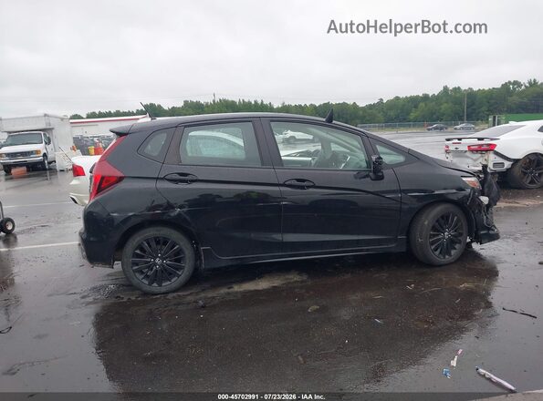 3HGGK5H60JM706612 2018 HONDA FIT Black Սալոնի հետևի տեսք