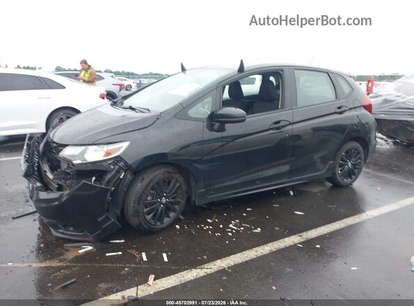3HGGK5H60JM706612 2018 HONDA FIT Black Սալոնի 360 աստիճան տեսք