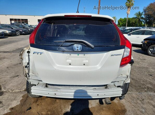 3HGGK5H61JM700253 2018 HONDA FIT White Vista trasera