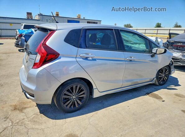 3HGGK5H61JM708675 2018 HONDA FIT Silver Rear right