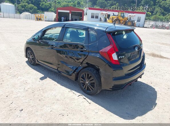 3HGGK5H61LM700725 2020 HONDA FIT Black Rear left