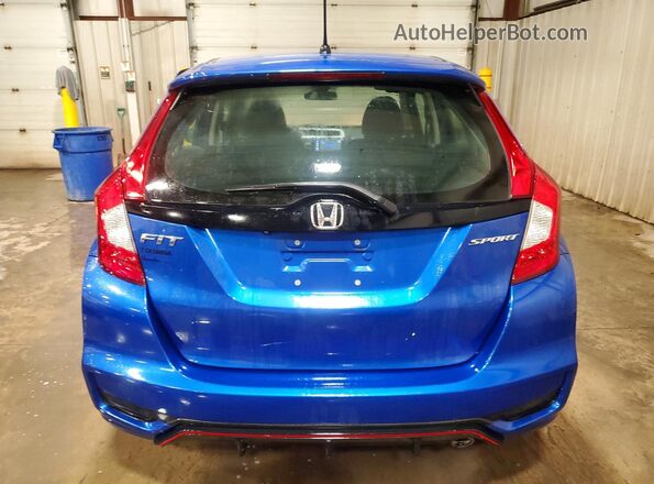 3HGGK5H61LM711739 2020 HONDA FIT Blue Vista trasera