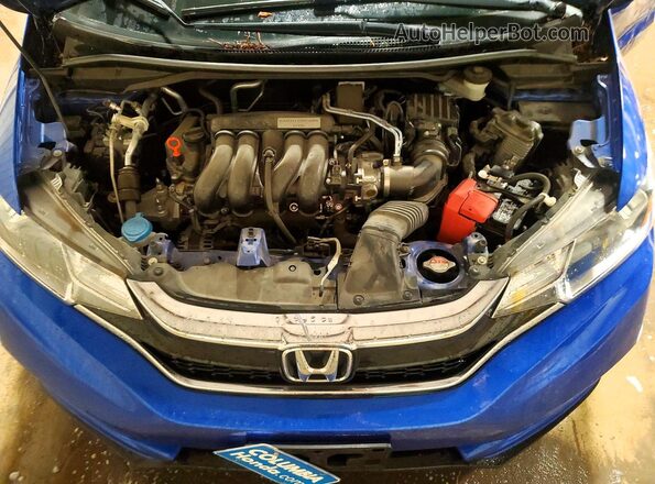 3HGGK5H61LM711739 2020 HONDA FIT Blue Vista interior trasera