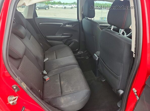 3HGGK5H62JM727512 2018 HONDA FIT Red Вид задніх сидінь