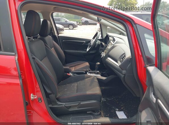 3HGGK5H63JM720746 2018 HONDA FIT Red Widok wnętrza z przodu