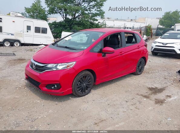 3HGGK5H63JM720746 2018 HONDA FIT Red Przód lewy