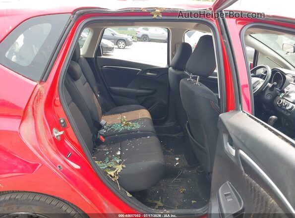 3HGGK5H63JM720746 2018 HONDA FIT Red Widok naklejki z numerem VIN