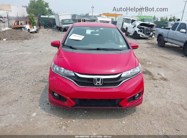 3HGGK5H63JM720746 2018 HONDA FIT Red Widok z przodu