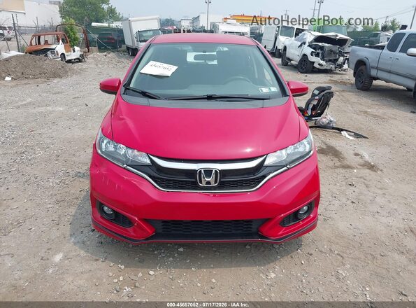 3HGGK5H63JM720746 2018 HONDA FIT Red Widok zestawu wskaźników