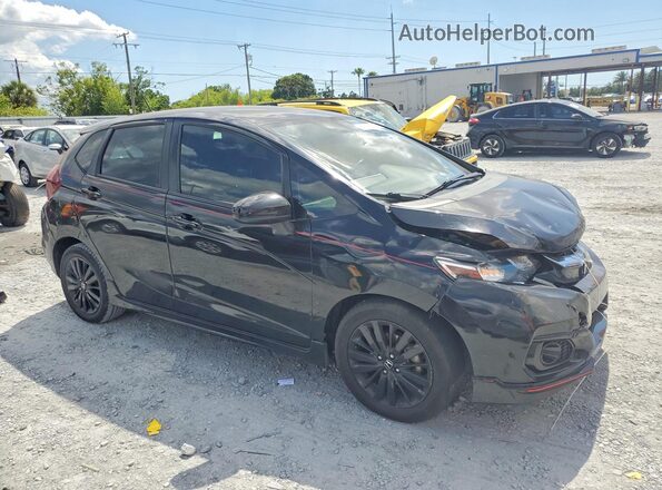 3HGGK5H63LM706641 2020 HONDA FIT Black Передня права чверть