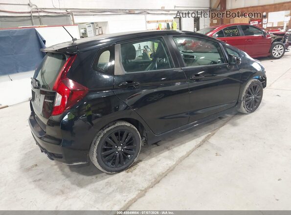 3HGGK5H63LM731328 2020 HONDA FIT Черный Задняя правая четверть