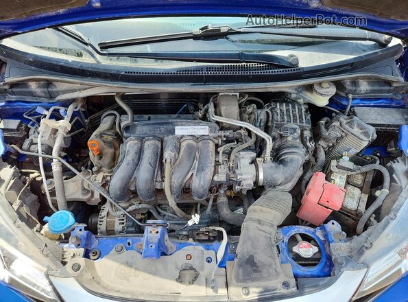 3HGGK5H64JM717080 2018 HONDA FIT Blue Սալոնի հետևի տեսք