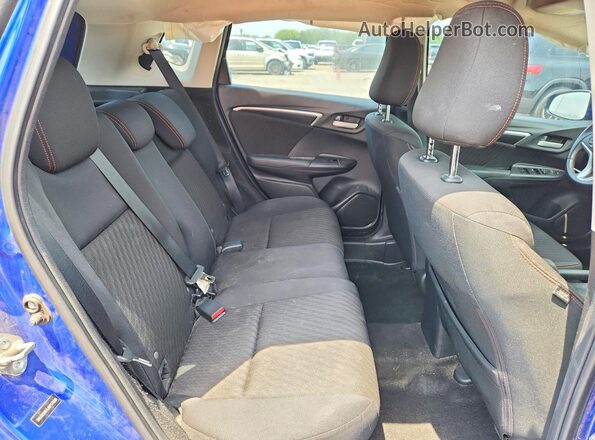 3HGGK5H64JM717080 2018 HONDA FIT Blue Հետևի նստատեղերի տեսք