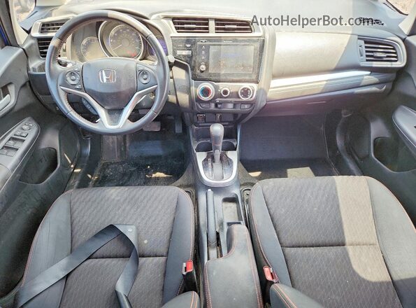 3HGGK5H64JM717080 2018 HONDA FIT Blue Առջևի վահանակի տեսք