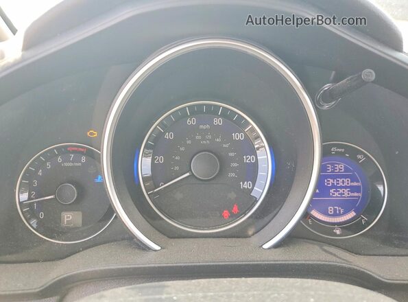3HGGK5H65JM715967 2018 HONDA FIT Silver Vista del cuadro de instrumentos