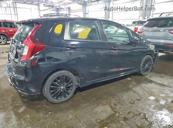 3HGGK5H65KM717431 2019 HONDA FIT Black Հետևի աջ