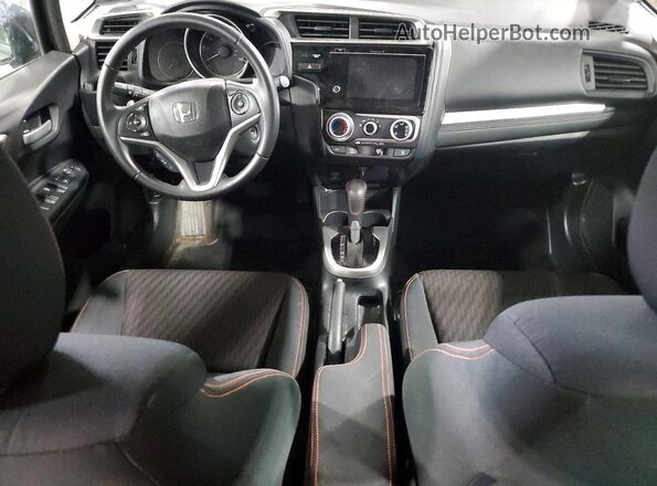 3HGGK5H65KM717431 2019 HONDA FIT Black Առջևի վահանակի տեսք
