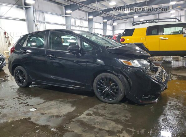 3HGGK5H65KM717431 2019 HONDA FIT Black Առջևի աջ
