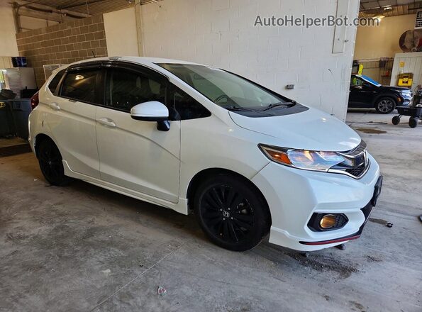 3HGGK5H66JM707649 2018 HONDA FIT White Front right