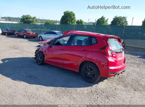 3HGGK5H66JM717517 2018 HONDA FIT Red Tył lewy