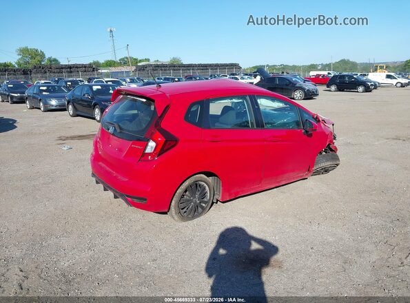 3HGGK5H66JM717517 2018 HONDA FIT Red Tył prawy