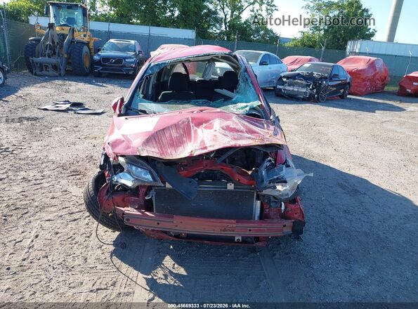3HGGK5H66JM717517 2018 HONDA FIT Red Widok zestawu wskaźników