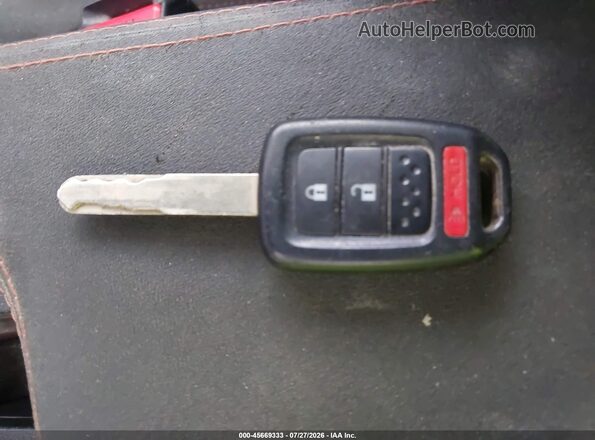 3HGGK5H66JM717517 2018 HONDA FIT Red Widok deski rozdzielczej