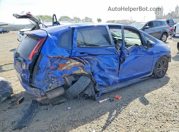 3HGGK5H67JM724802 2018 HONDA FIT Blue Հետևի աջ