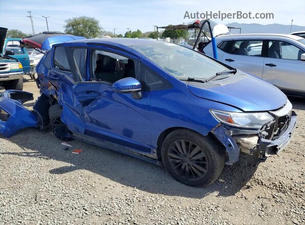 3HGGK5H67JM724802 2018 HONDA FIT Blue Առջևի աջ