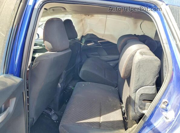 3HGGK5H67JM724802 2018 HONDA FIT Blue Հետևի նստատեղերի տեսք