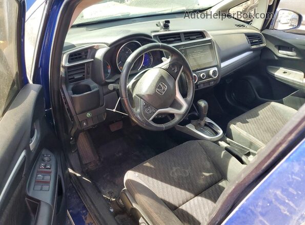 3HGGK5H67JM724802 2018 HONDA FIT Blue Առջևի վահանակի տեսք