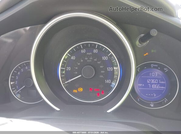 3HGGK5H67KM752813 2019 HONDA FIT White Widok tylnych siedzeń