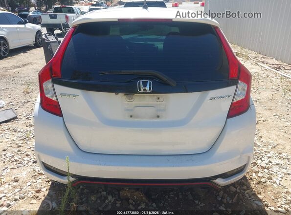 3HGGK5H67KM752813 2019 HONDA FIT White 