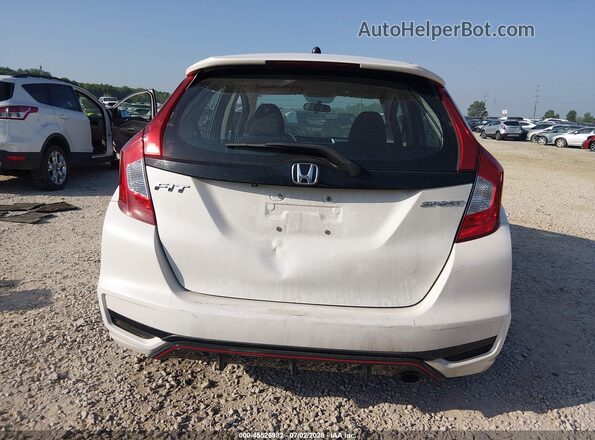 3HGGK5H68JM709273 2018 HONDA FIT White წინა ხედი